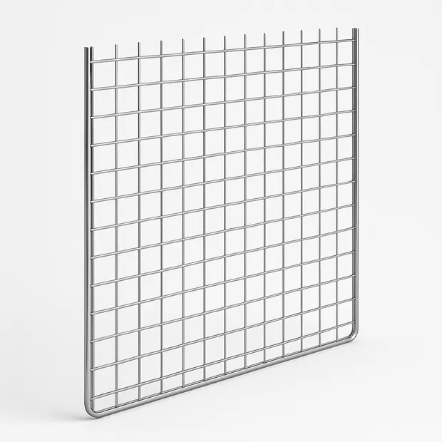 Сетка гиттер 3D сварная оцинкованная