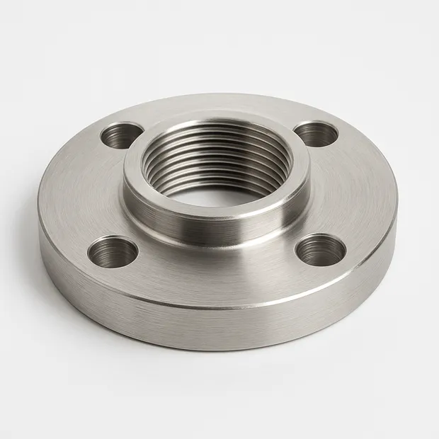 Фланец нержавеющий резьбовой воротниковый