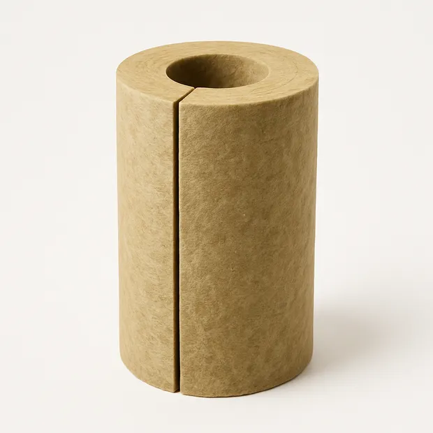 Цилиндр теплоизоляционный базальтовый навивной