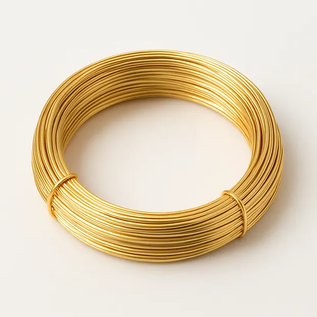 Проволока золотая квадратная мягкая